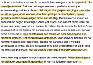 Gijs, Zangles voor Bruiloft, Mail, 7-3-2020 (M)