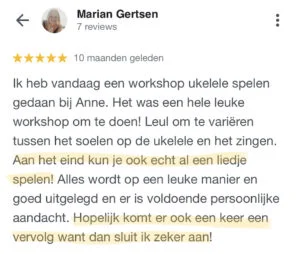 Marian, workshop ukelele Breda, ukeleleworkshop brabant, Ukelele & Zang, 2022 (M)
