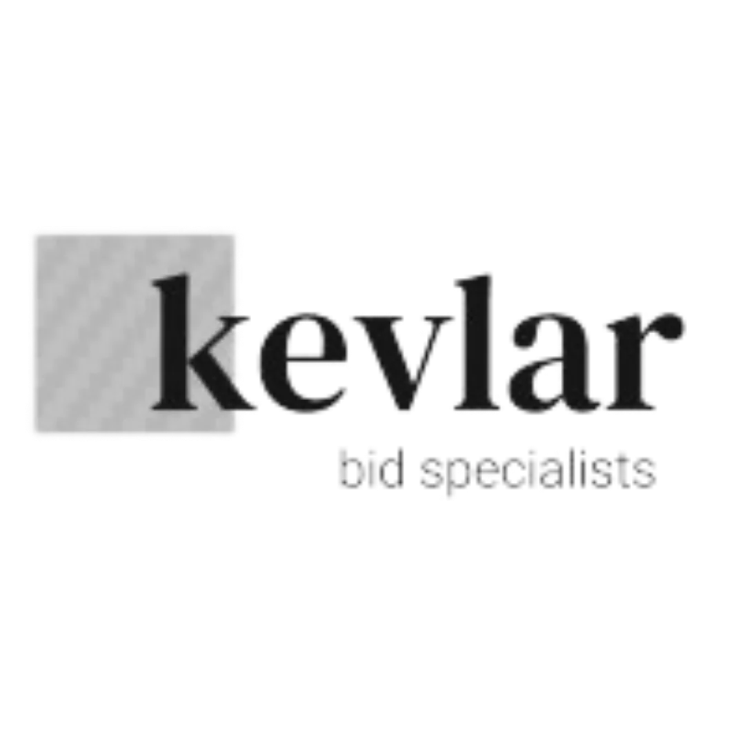 Kevlar bids, voice-over, logo