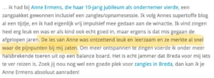 Audrey, Zingen Brabant Zangles, Blog, 06-01-2020 (M)