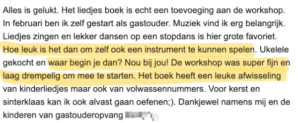 Riete, Handboek Luie Muzikanten, Mail, 02-06-2025 (M)
