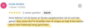 Nicole Dircken, Zangles in Brabant, Google, 20-03-25 (M)