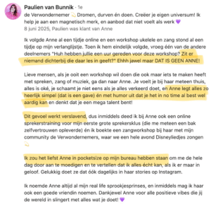 Paulien van Bunnik, Workshop Netwerkclub, LinkedIn, 8-06-2025 (M)